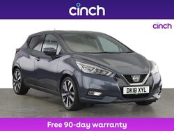 Grey Used 2018 Nissan Micra Tekna Hatchback | £8,649 (Fair price)