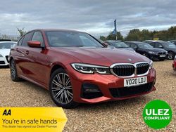 Orange Used 2020 BMW 330e M Sport Sedan | £14,999 (Fair price)