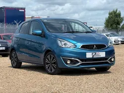 Blue Used 2016 Mitsubishi Mirage Hatchback | £3,990 (Fair price)