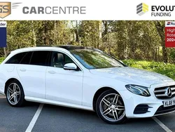 White Used 2019 Mercedes E350 AMG Line Premium Estate | £21,700 (Good price)