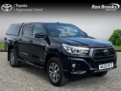 Black Used 2020 Toyota HiLux Pickup | £20,850 (Fair price)