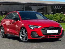 Red New 2025 Audi A3 Sportback Black Edition Hatchback | £35,555 (Super price)