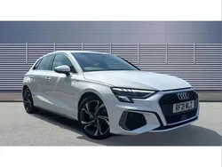 White Used 2021 Audi A3 S-Line Hatchback | £18,908 (Fair price)