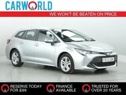 Silver Used 2023 Toyota Corolla Sport Estate | £16,400 (Good price)
