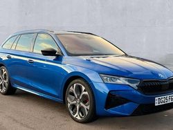 Race blue Used 2025 Skoda Octavia vRS Estate | £34,995