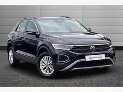 Black Used 2023 VW T-Roc Life SUV | £20,095 (Fair price)