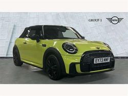 Yellow Used 2023 Mini Cooper Cabriolet Comfort Cabriolet | £21,350 (Fair price)