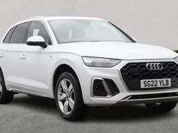 White Used 2022 Audi Q5 S-Line SUV | £30,806 (Good price)