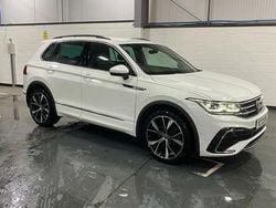 White Used 2022 VW Tiguan R-line SUV | £27,977 (Fair price)