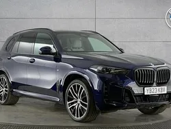 Blue Used 2023 BMW X5 M Sport SUV | £60,450 (Expensive)