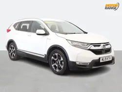 White Used 2019 Honda CR-V Hybrid SUV | £17,895 (Good price)