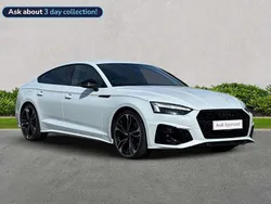 White Used 2023 Audi A5 Sportback Black Edition Hatchback | £32,512 (A bit pricey)
