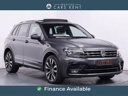 Grey Used 2017 VW Tiguan R-line SUV | £19,345 (Fair price)