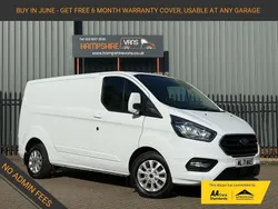 White Used 2021 Ford Transit Custom Limited Van | £19,943 (A bit pricey)