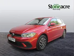 Red Used 2022 VW Polo Life Hatchback | £15,999 (Fair price)