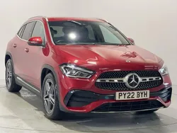 Red Used 2022 Mercedes GLA200 AMG Line Premium SUV | £27,999 (Fair price)