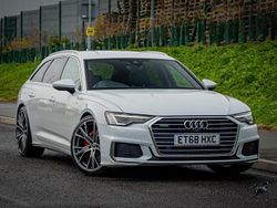 White Used 2019 Audi A6 S-Line Estate | £24,250 (Fair price)