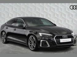 Black Used 2022 Audi A5 Sportback S-Line Hatchback | £23,200 (Good price)