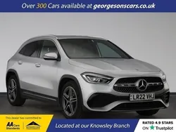 Silver Used 2022 Mercedes GLA180 AMG line SUV | £23,500 (Fair price)