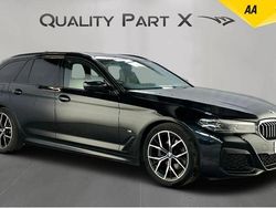 Black Used 2022 BMW 520 M Sport Estate | £20,999 (Good price)