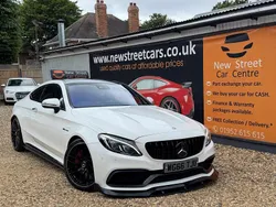White Used 2016 Mercedes C63 AMG Premium Coupe | £29,984 (A bit pricey)