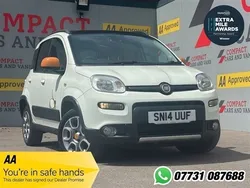 White Used 2014 Fiat Panda 4x4 S Hatchback | £3,995 (A bit pricey)