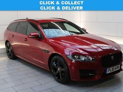 Red Used 2018 Jaguar XF Sportbrake R-Sport Estate | £14,750 (Good price)