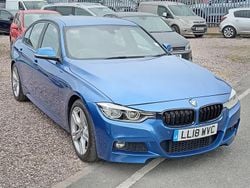 Blue Used 2018 BMW 330e M Sport Sedan | £9,495 (Fair price)