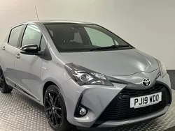 Grey/black Used 2019 Toyota Yaris Hybrid Sport Hatchback | £11,450 (A bit pricey)