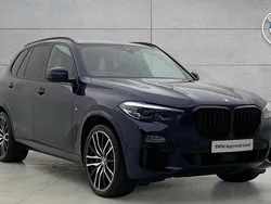 Blue Used 2021 BMW X5 M Sport SUV | £41,980 (Fair price)
