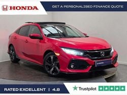 Red Used 2019 Honda Civic Sport Plus Hatchback | £17,995 (Fair price)