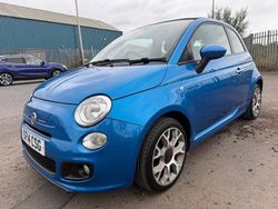 Blue Used 2014 Fiat 500 S Cabriolet | £5,990 (Fair price)