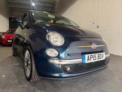 Blue Used 2015 Fiat 500 Lounge Hatchback | £3,995 (Super price)