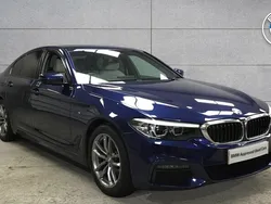 Blue Used 2019 BMW 520 M Sport | £18,795 (Good price)
