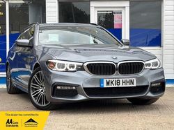 Blue Used 2018 BMW 530 M Sport Estate | £18,950 (Fair price)