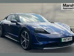 Blue Used 2021 Porsche Taycan Cross Turismo Sedan | £51,637 (Good price)
