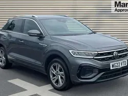 Grey Used 2022 VW T-Roc R-line SUV | £26,110 (Fair price)