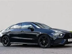 Black Used 2019 Mercedes CLA200 AMG line Coupe | £22,000 (Fair price)