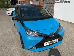 Blue Used 2016 Toyota Aygo X-cite Hatchback | £6,395 (Fair price)