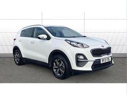 White Used 2021 Kia Sportage 2 SUV | £13,997 (Fair price)