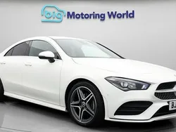 White Used 2022 Mercedes CLA180 AMG line Sedan | £22,500 (Good price)