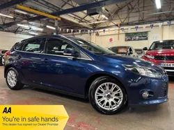 Blue Used 2013 Ford Focus Titanium Hatchback | £3,689 (Fair price)