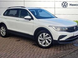 White Used 2021 VW Tiguan Life SUV | £18,495 (Fair price)