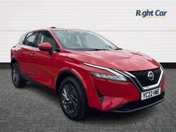 Red Used 2022 Nissan Qashqai Acenta SUV | £14,999 (Good price)