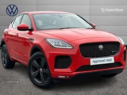 Red Used 2020 Jaguar E-Pace Chequered Flag SUV | £18,495 (Good price)