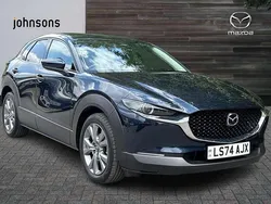 Blue Used 2024 Mazda CX-30 Exclusive-Line SUV | £20,752 (A bit pricey)