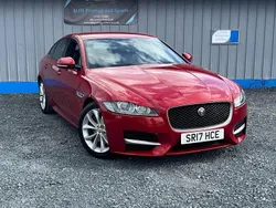 Red Used 2017 Jaguar XF R-Sport Sedan | £9,989 (Good price)