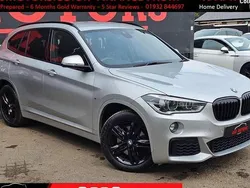 Silver Used 2018 BMW X1 M Sport SUV | £15,499 (Fair price)