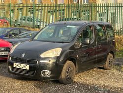 Black Used 2012 Peugeot Partner Tepee S MPV | £1,250