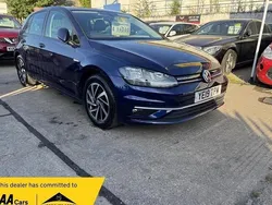 Blue Used 2019 VW Golf VII Match Hatchback | £14,500 (Fair price)